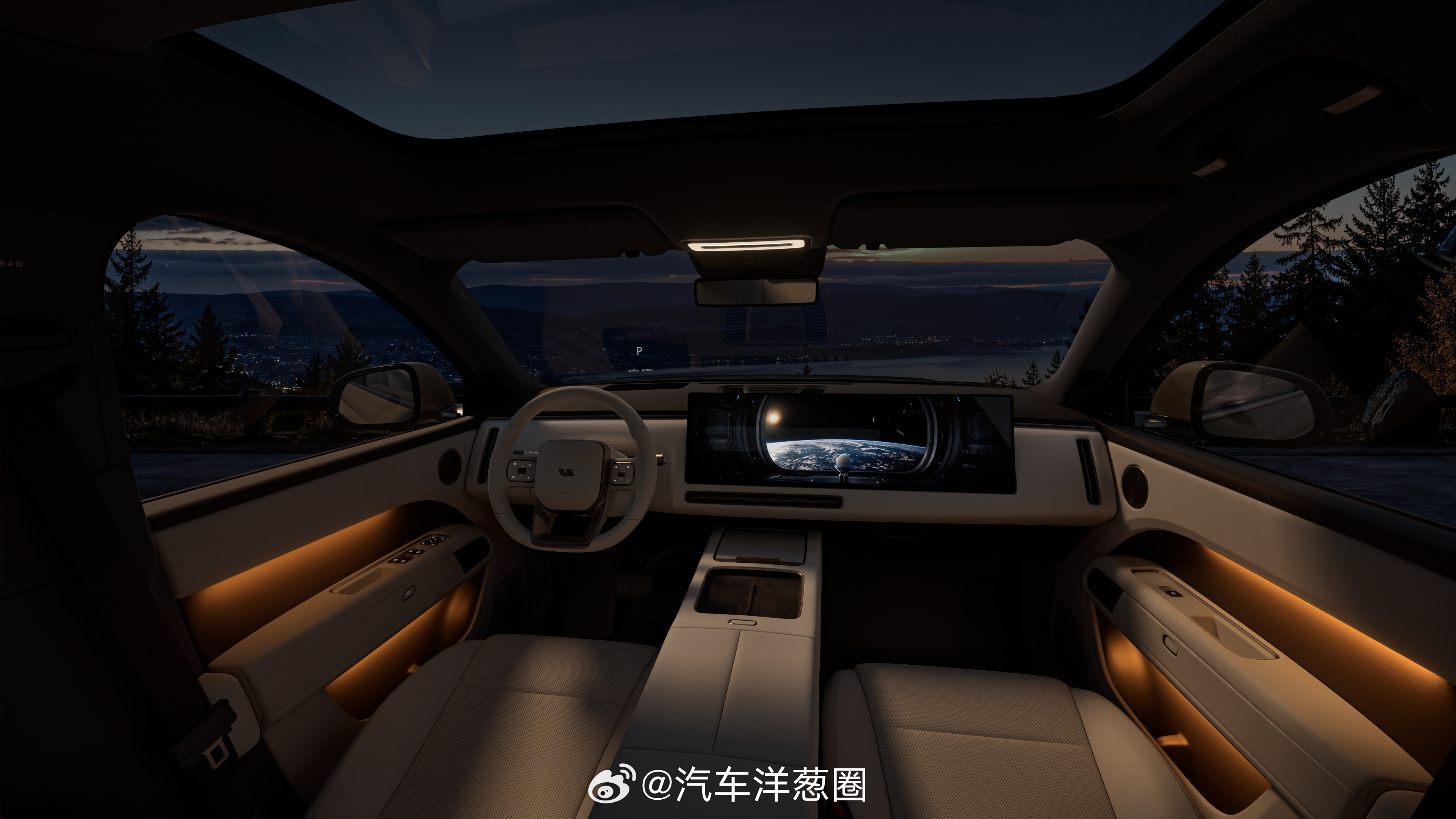 新一代理想L6内饰来了，搭载L9同款一体式大连屏？取消方向盘小液晶仪表换装一体式