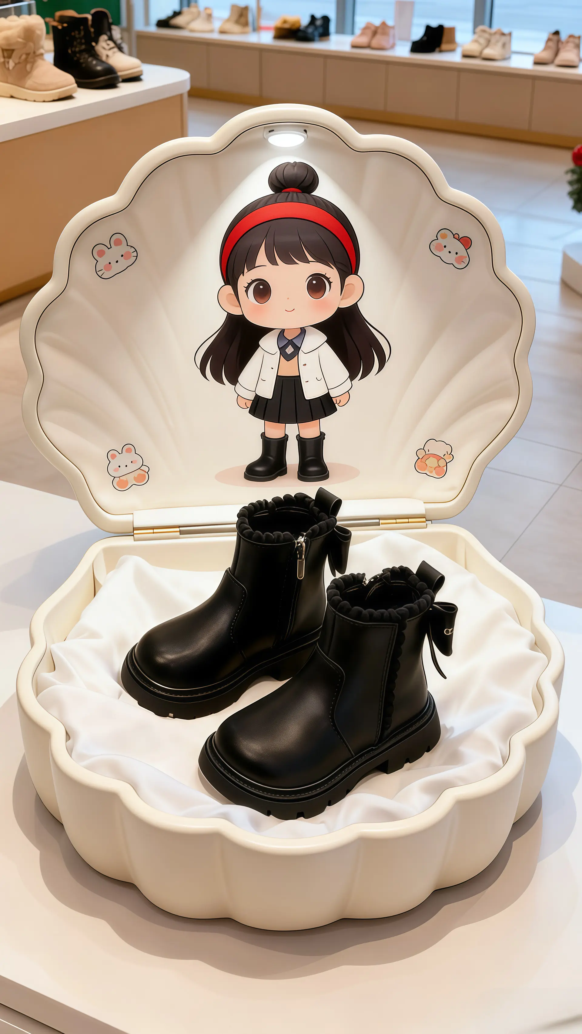 女童鞋子 女童马丁靴 马丁靴 生女儿就是用来打扮的 马丁靴