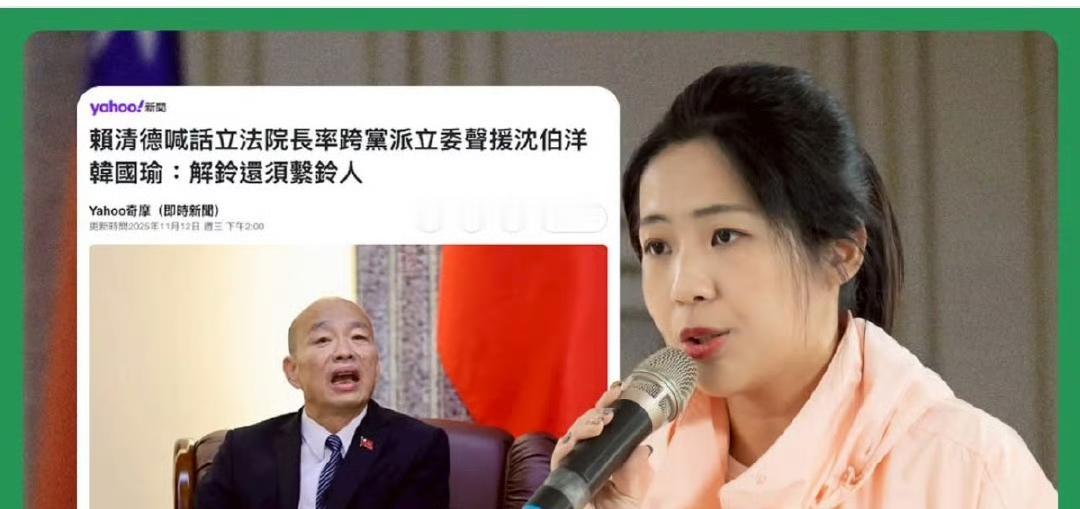 沈伯洋被大陆公安立案侦查。徐巧芯喊话赖清德：沈伯洋被对岸（大陆）通缉，起因是他的