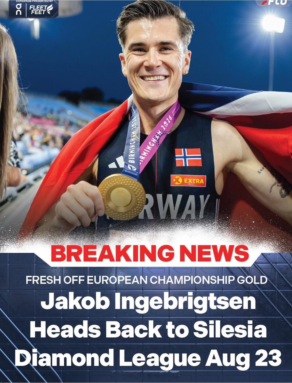 阔别赛场11个月，伤愈归来的🇳🇴雅各布·英格布里格森一出场便上演王者回归的戏