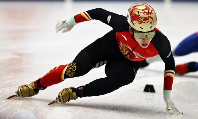 25-26赛季短道速滑世巡赛第三站，波兰格但斯克男子1000米预赛，林孝埈1:2
