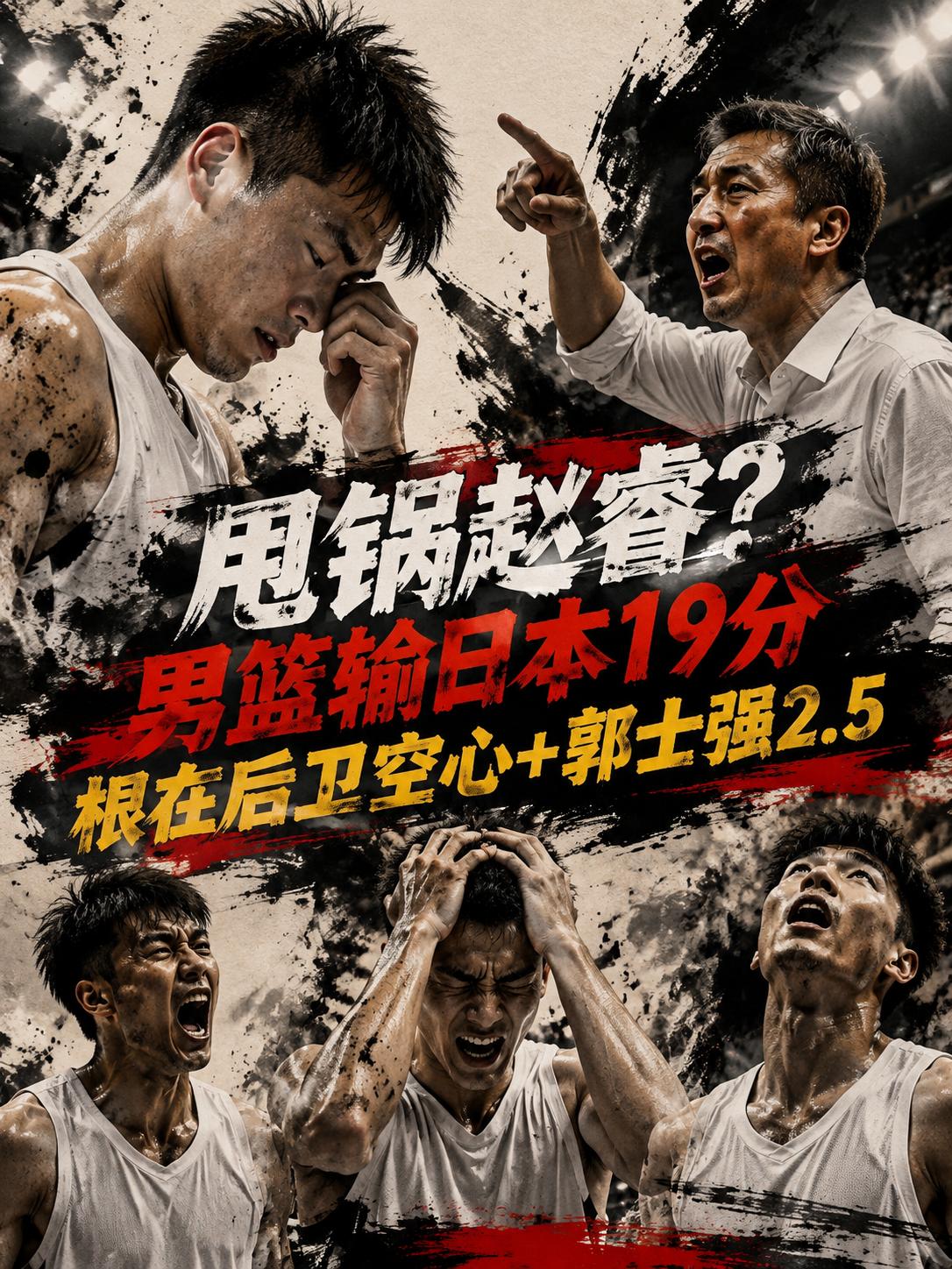 中国男篮73:92输给日本男篮，责任真的在赵睿？如果不是因为他因伤缺阵的话，一定
