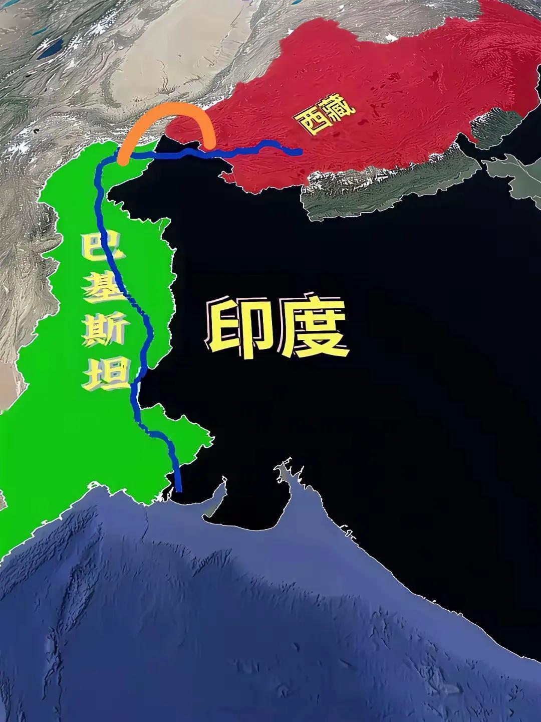 印度建大坝拦水，让巴铁没水用，那我们可以让河流改道，也让印度没水喝，不知道可行不