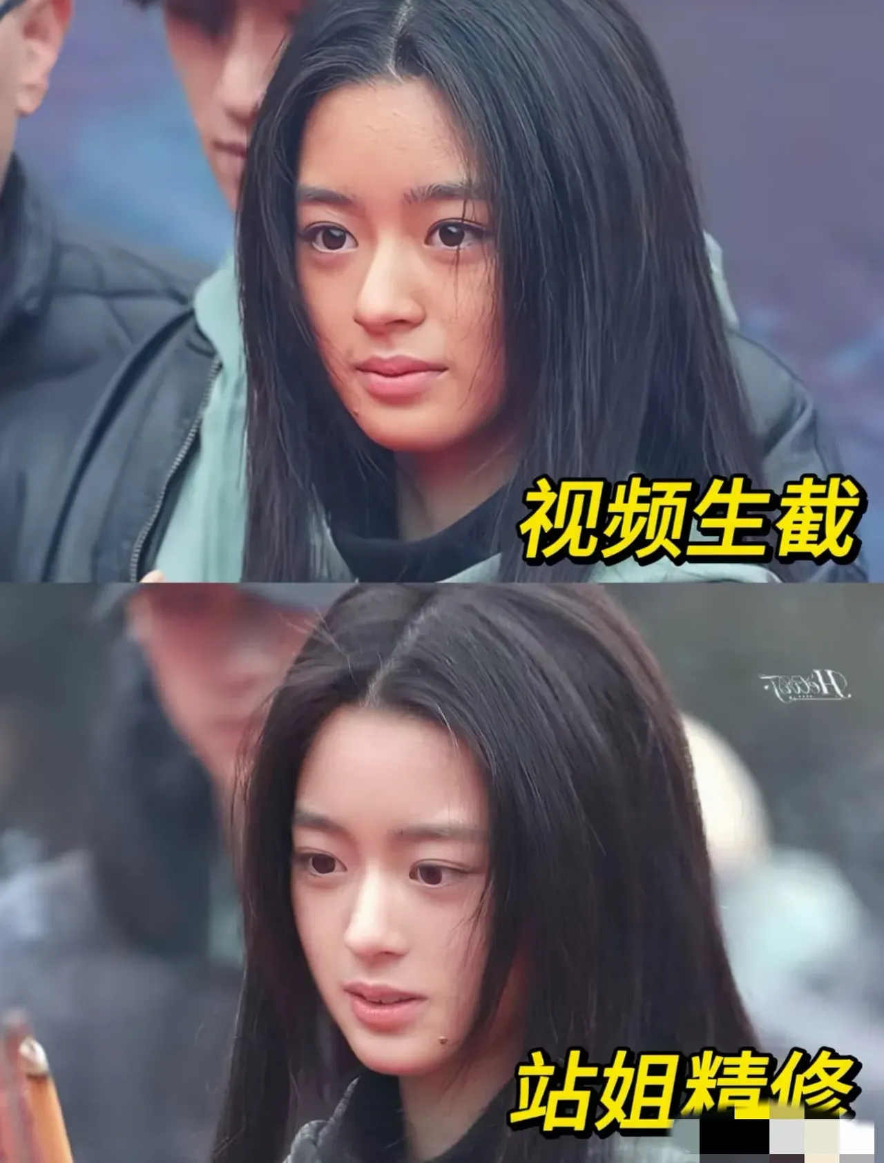 妹妹这个状态演楚乔怎么比得过赵丽颖啊，素颜生图还是有点憔悴啊，还是05后呢，素颜