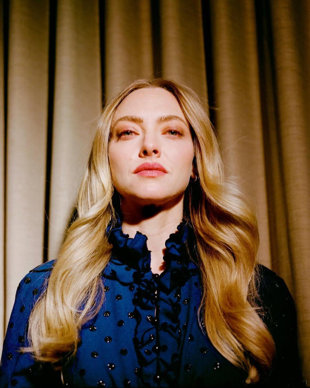 Amanda Seyfried阿曼达塞弗莱德宣传新片《安·李的遗嘱》为《the 