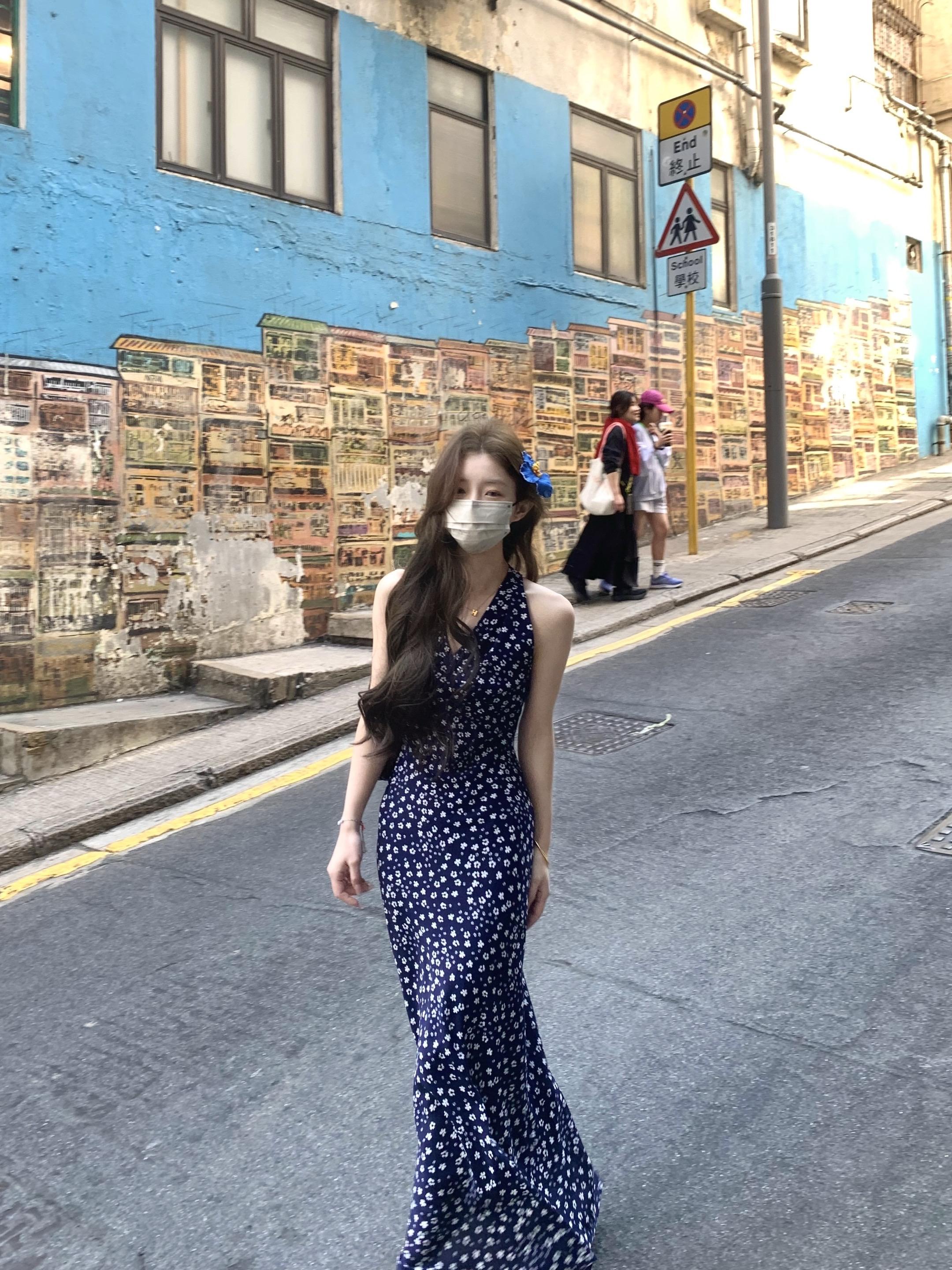 碎花裙 夏季穿搭 春季穿搭 连衣裙 氛围感