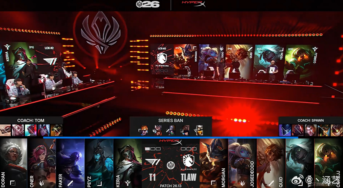 2-0T1拿下开门红T1打TLAW先下一城T1对战TLAW