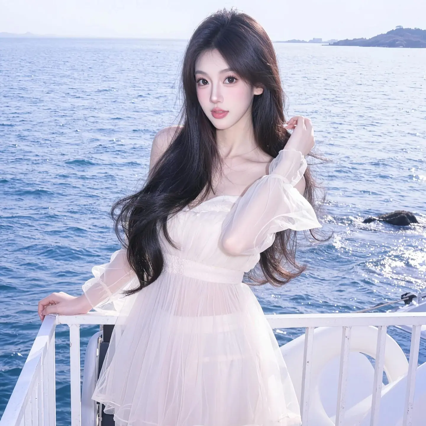 AI海景仙气写真 随变ai随便玩 超仙 随变一拍都很夯 玩法合伙人计划