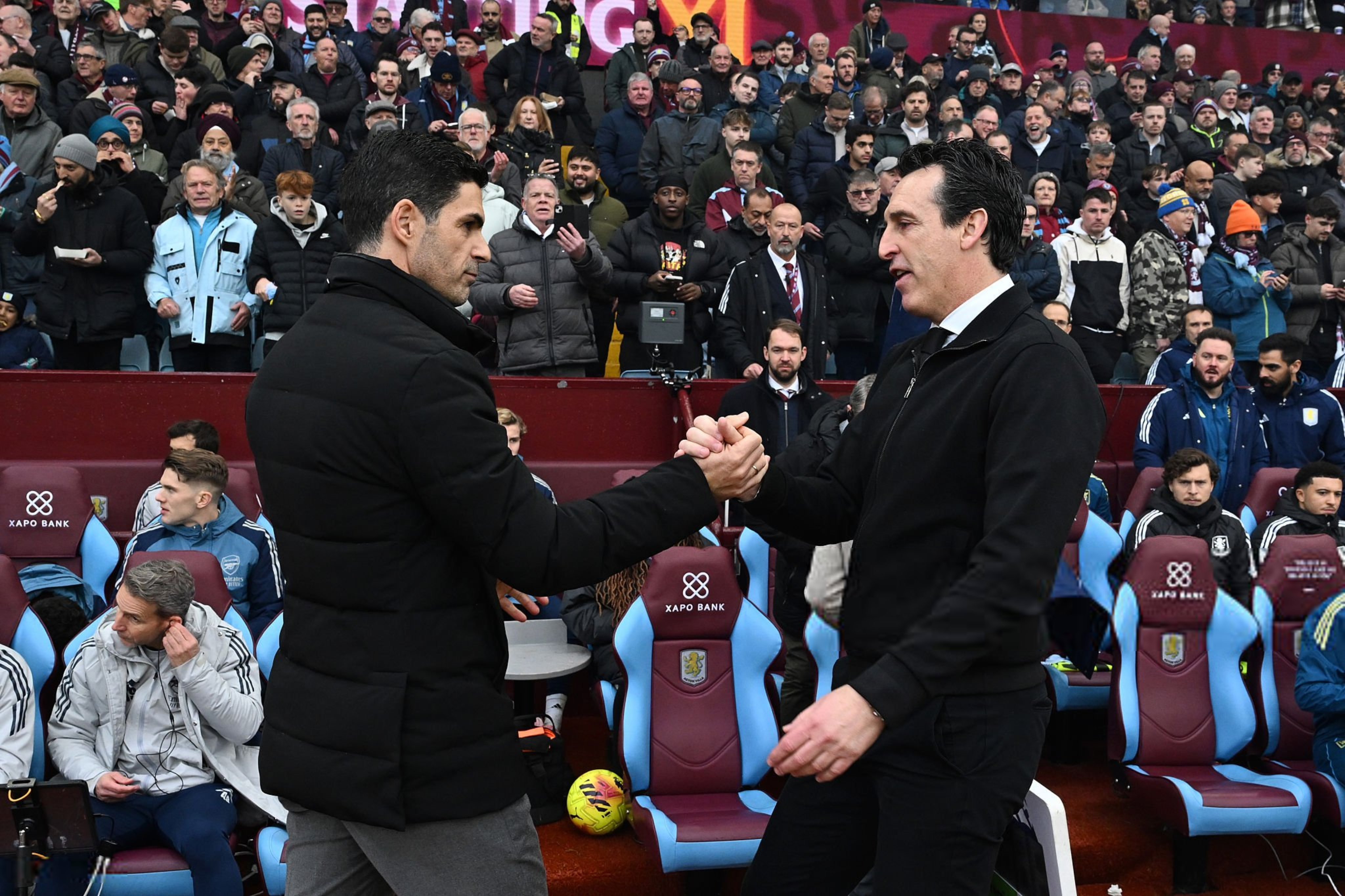 Mikel Arteta & Unai Emery 