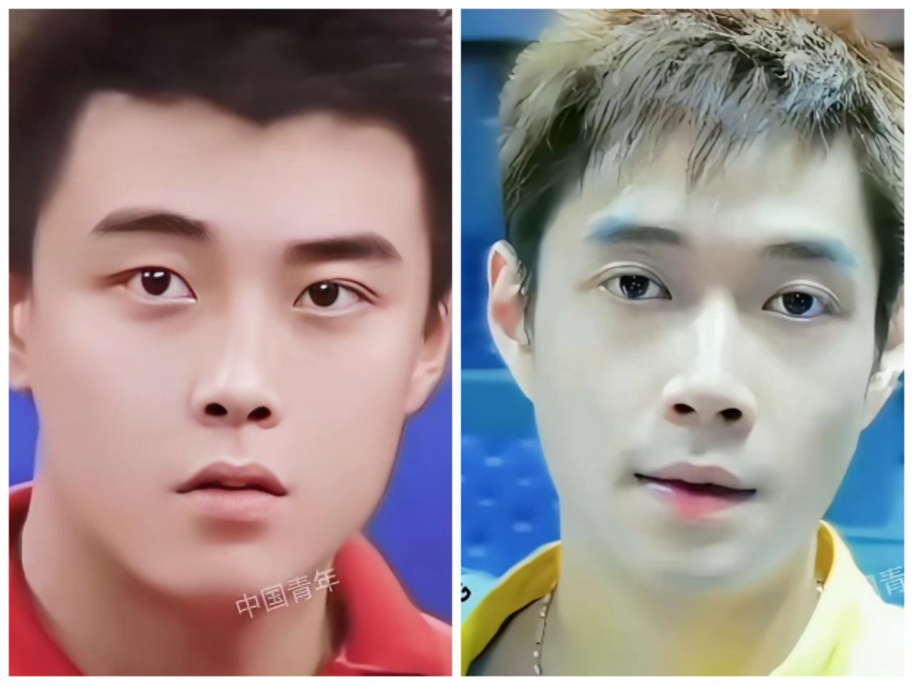 年轻时的王皓和邱贻可长得真帅，完全是两种风格的天花板颜值！
 
王皓是那种清清爽