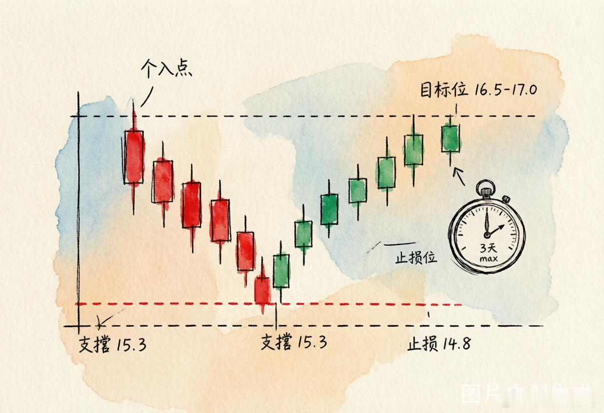 晶华新材（603683）：暴跌31%后的弱反弹博弈，一招教你吃透5%-8%**写
