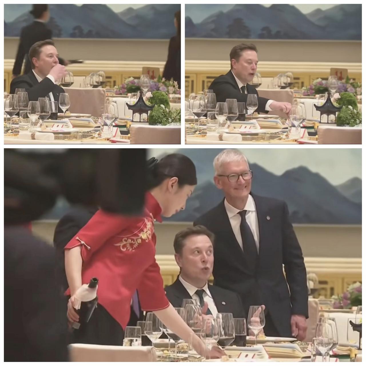 ✨哎呀，可算找到吃饭的地方了✨

这位外国同志，一看就是穷人，没见过世面，宴席还