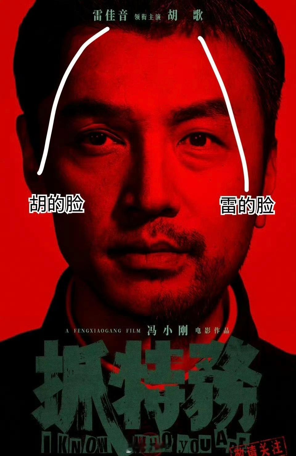 抓特务 雷佳音和胡歌平番吗？这海报标准平番啊 