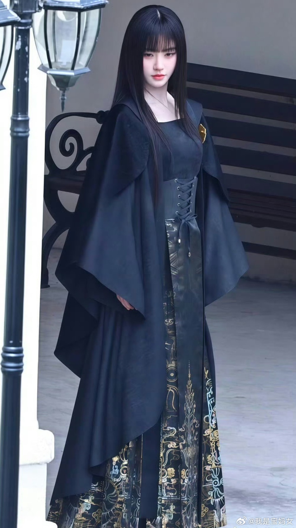 鞠婧祎鞠婧祎黑长直恶女感这个万花世界我可太期待了😚好想赶快见到我们苏绿夏