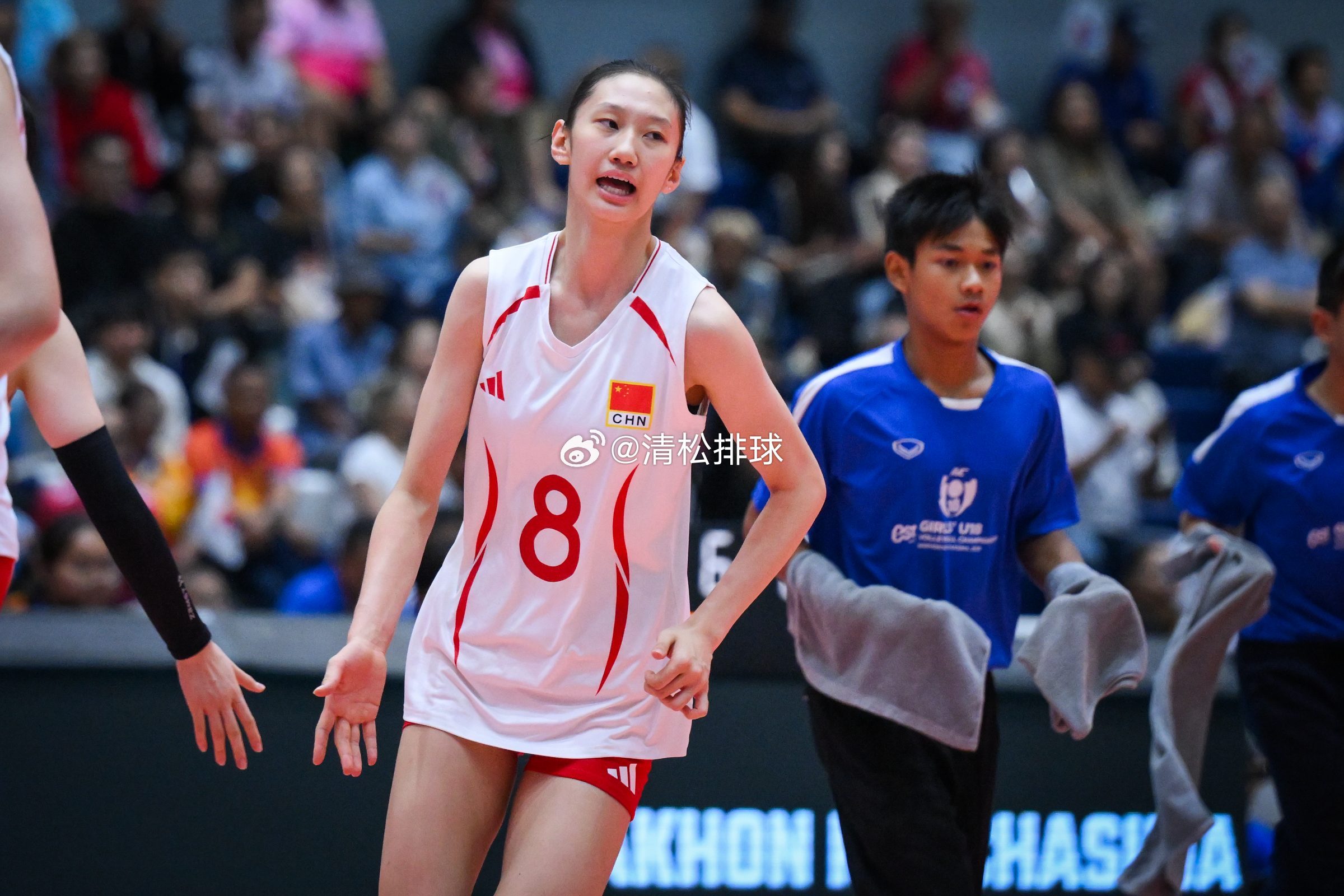 2026年U18亚洲女排锦标赛最佳接应：张一佳清松带你看排球中国女排2026年u