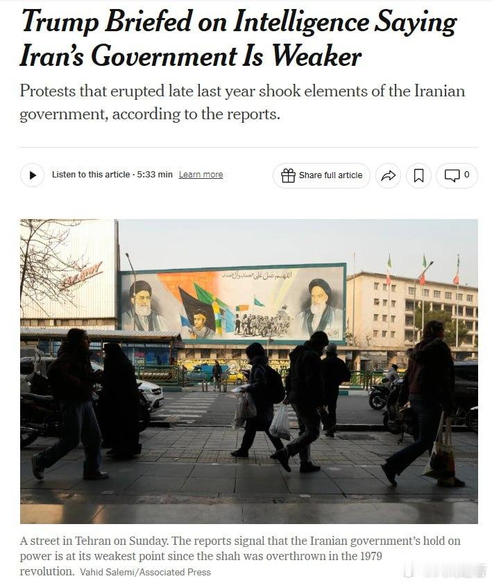 林肯号航母一两天内即可对伊朗动武美国正考虑对伊朗高级官员和指挥官实施定点打击，这