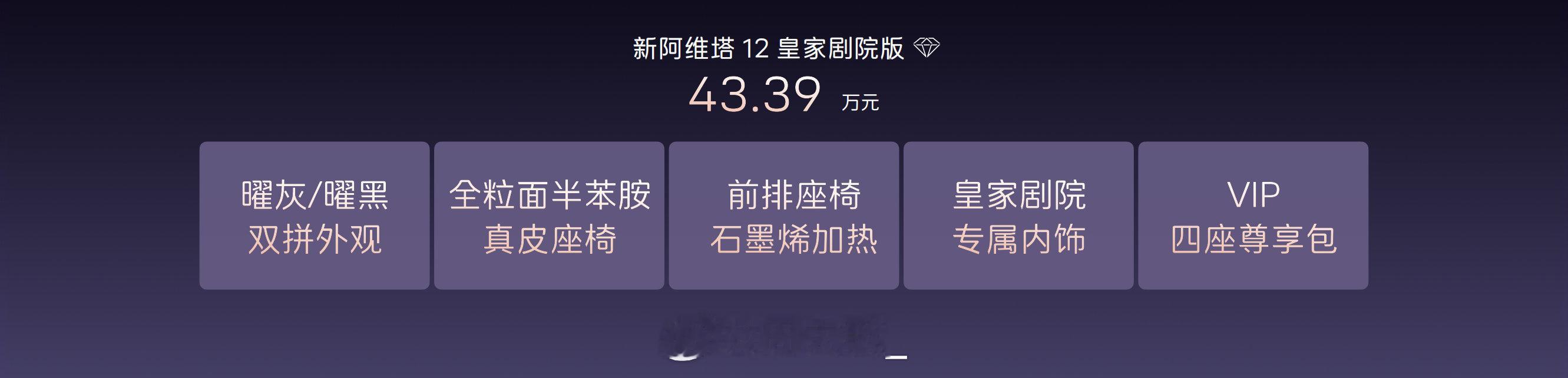 新阿维塔12上市妈耶，这配置太多了～主打一个想要啥给啥纯电/增程双动力7款车型指