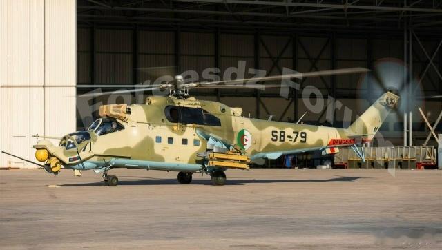米-24 Super Hind Mk. III 武装直升机阿尔及利亚 