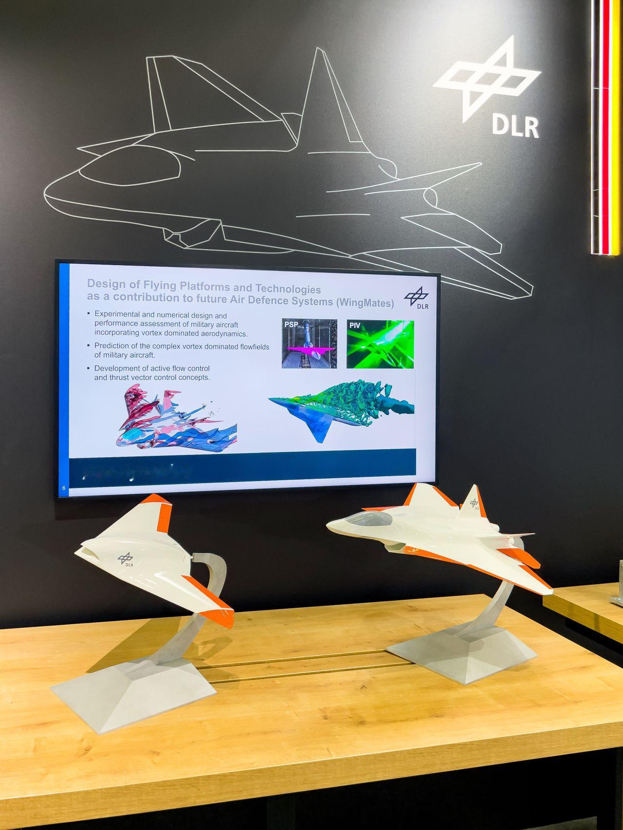 2025巴黎航展 德国航空航天中心 (DLR)展出的“未来战斗机演示机”(DLR