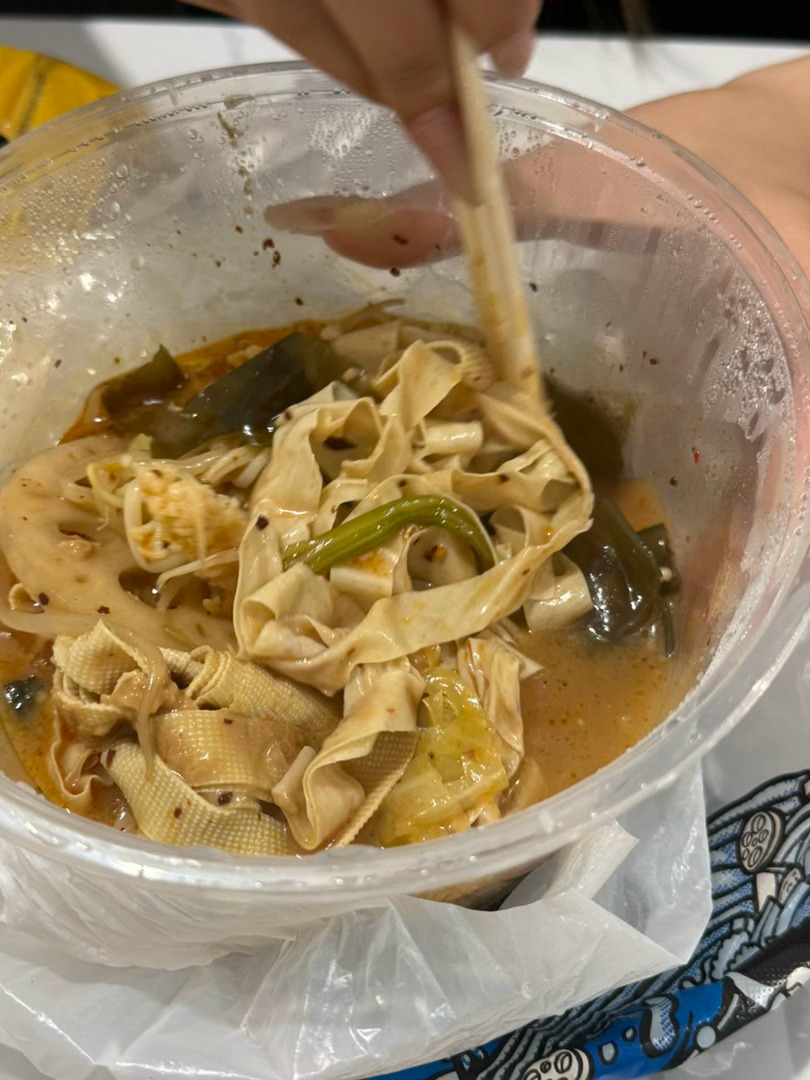 女神套餐。全素的麻辣烫 