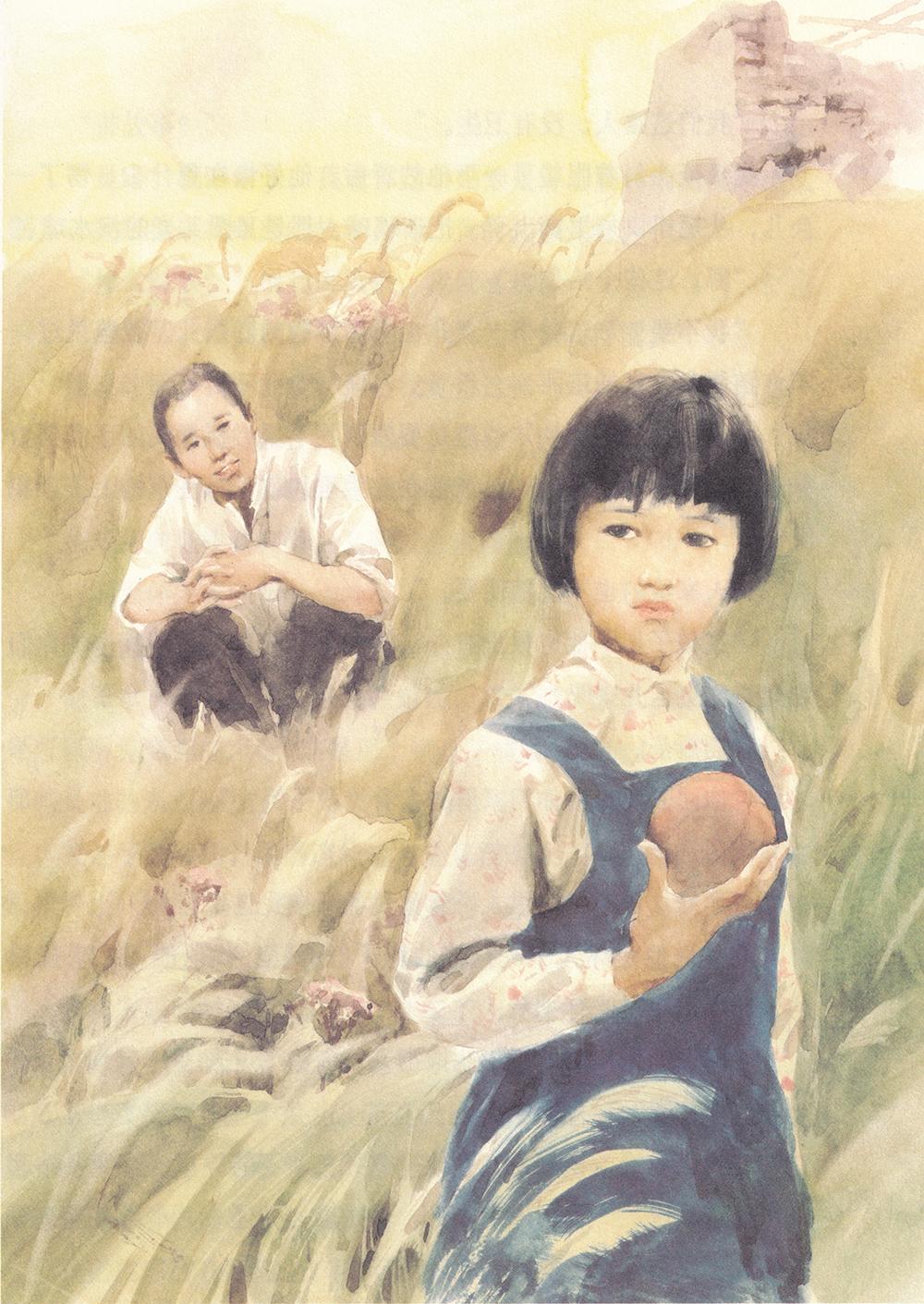 最好的《城南旧事》，关维兴水彩还你一个北平旧梦

书衣旧影 老插图 城南旧事 城