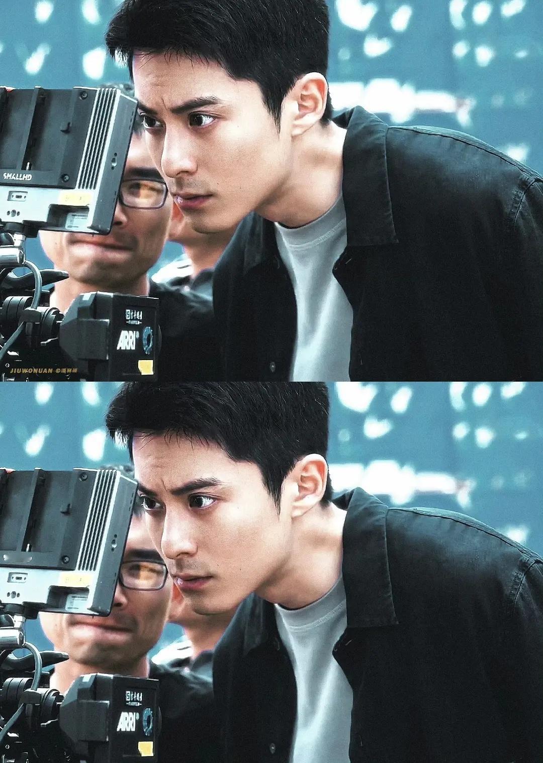 王鹤棣以后老了应该也挺帅 ​​​