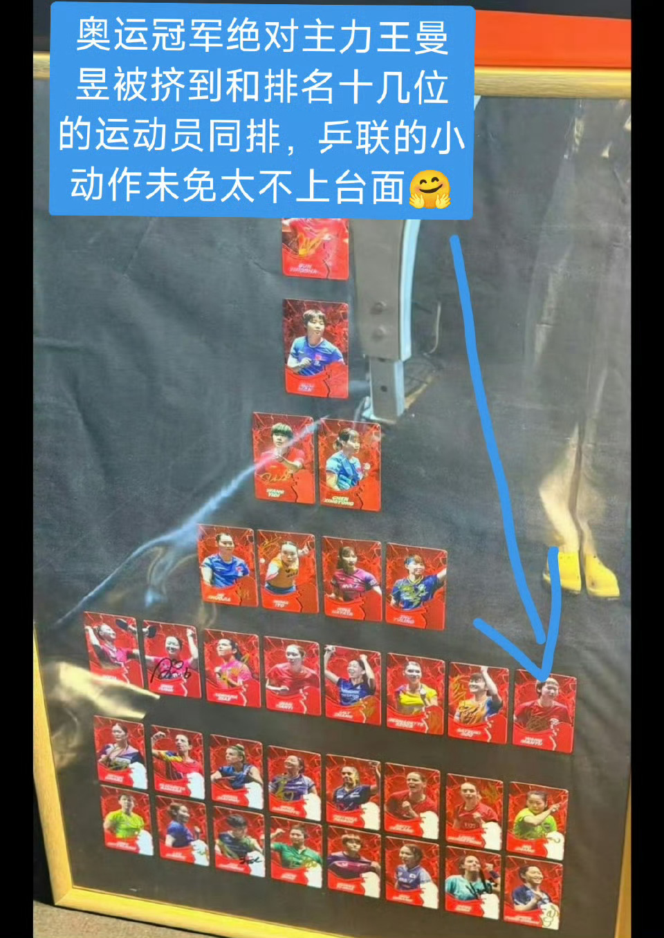 伦敦世乒赛种子位参赛名单你们搞的wtt商业化是做的很好吗？高排名参赛选手惹你没？