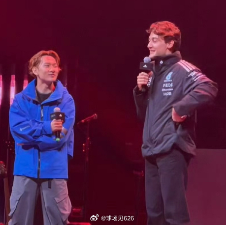 苏翊鸣拉塞尔同框好家伙他俩真的颜值好高 