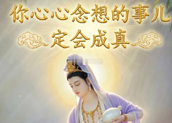你心心念想的事儿定会成真 