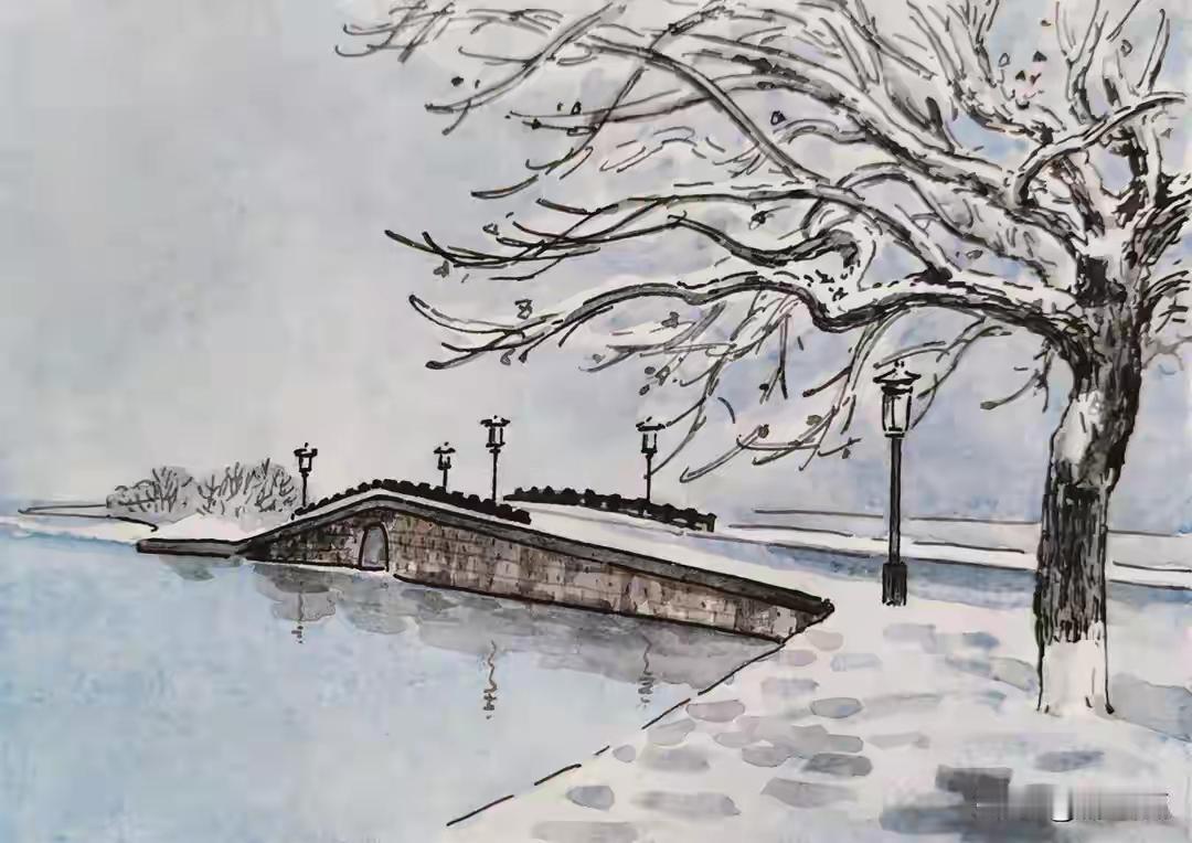 要不，冬天来北方过冬吧
鲁迅说，南国的雨向来没有变成冰冷的坚硬的灿烂的雪花，它自