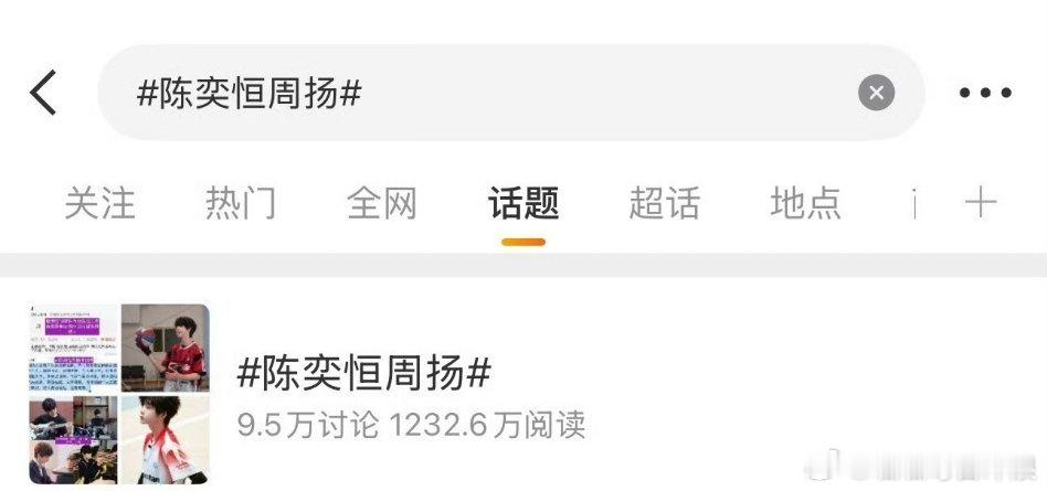 陈浚铭、陈奕恒天选周扬的热度，来看看两人的热度，你觉得谁是真的天选周扬？ 