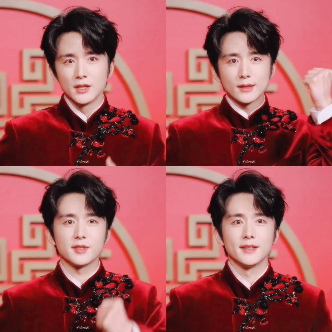 张新成和春晚机器人握手了 张新成后台和春晚机器人的互动好有画面感！握手时的小心翼