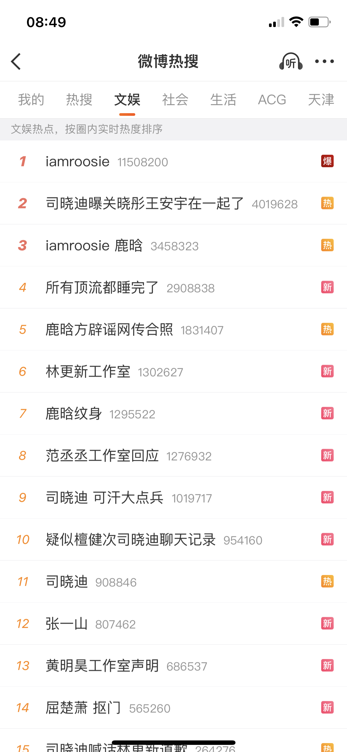 iamroosie一觉醒来，可汗大点兵了