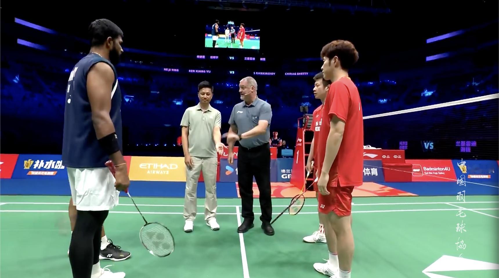 任翔宇/何济霆🇨🇳 vs 🇮🇳兰基雷迪/谢提，男双决赛即将开始！2026