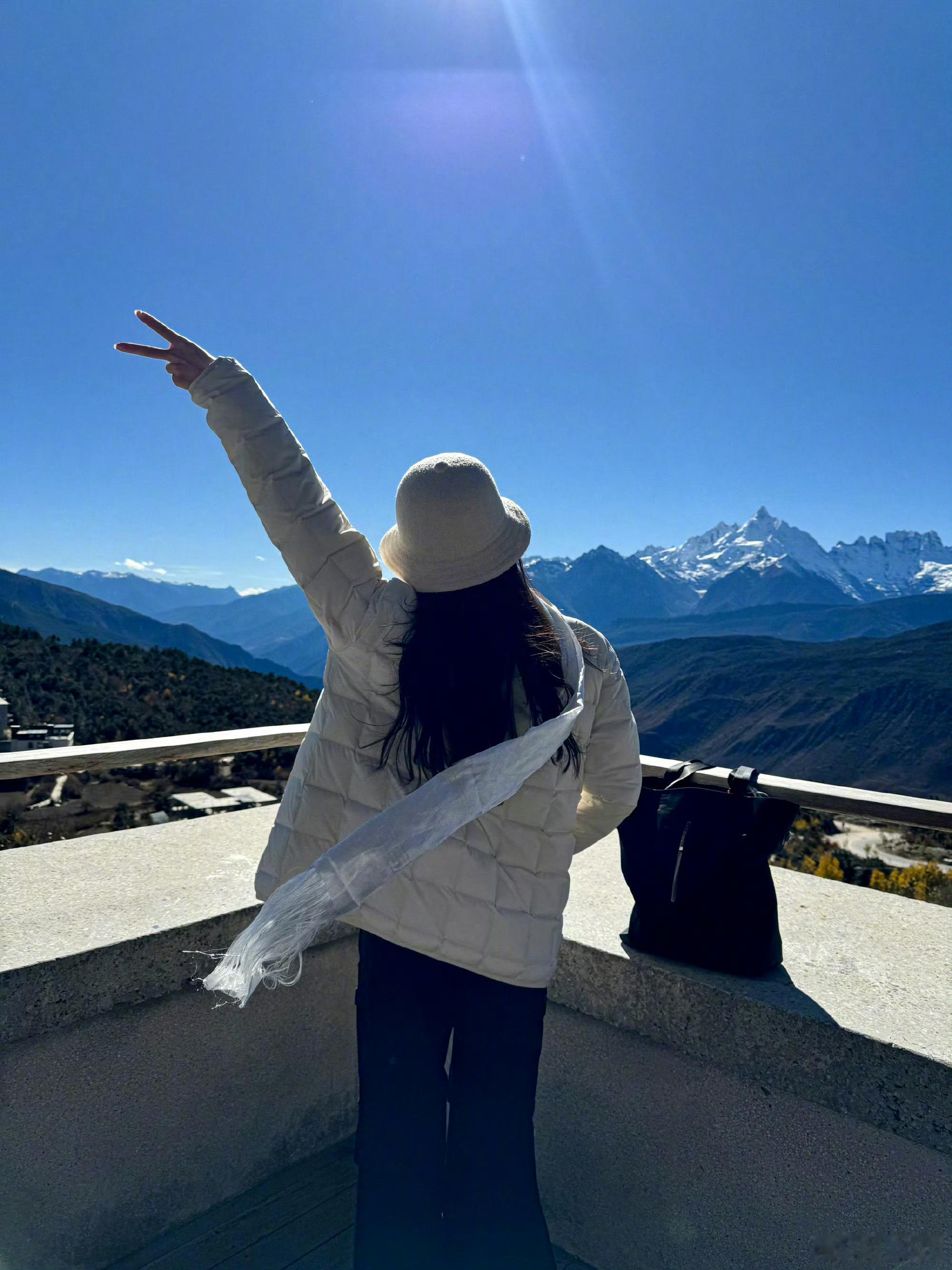 诗诗拍的星空好美，要天天开心啊