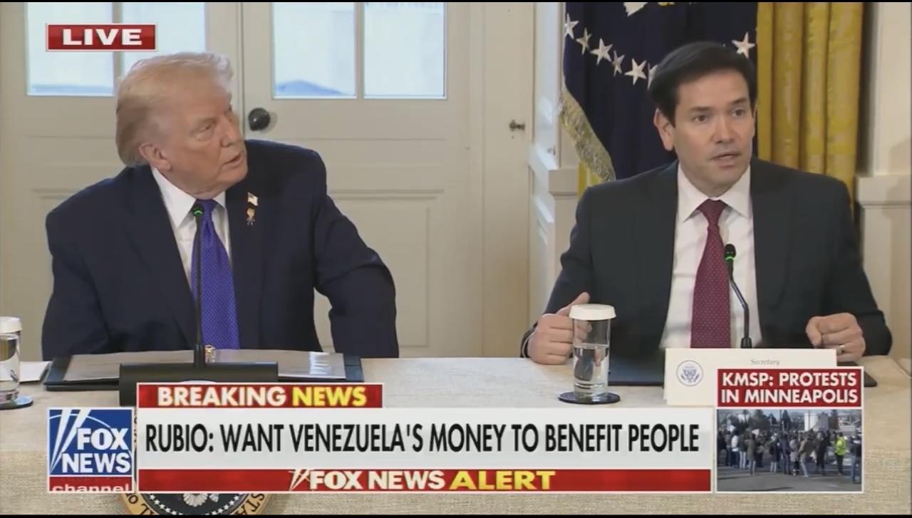 美国国务卿卢比奥讨论了委内瑞拉稳定的第三阶段，“当该国完全过渡到一个正常的国家，