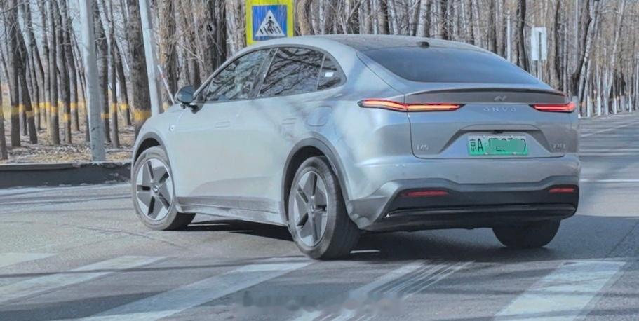 一路尾随观察一辆 乐道l60  ，不知不觉进了村，不知不觉发现了图二，然后又不知
