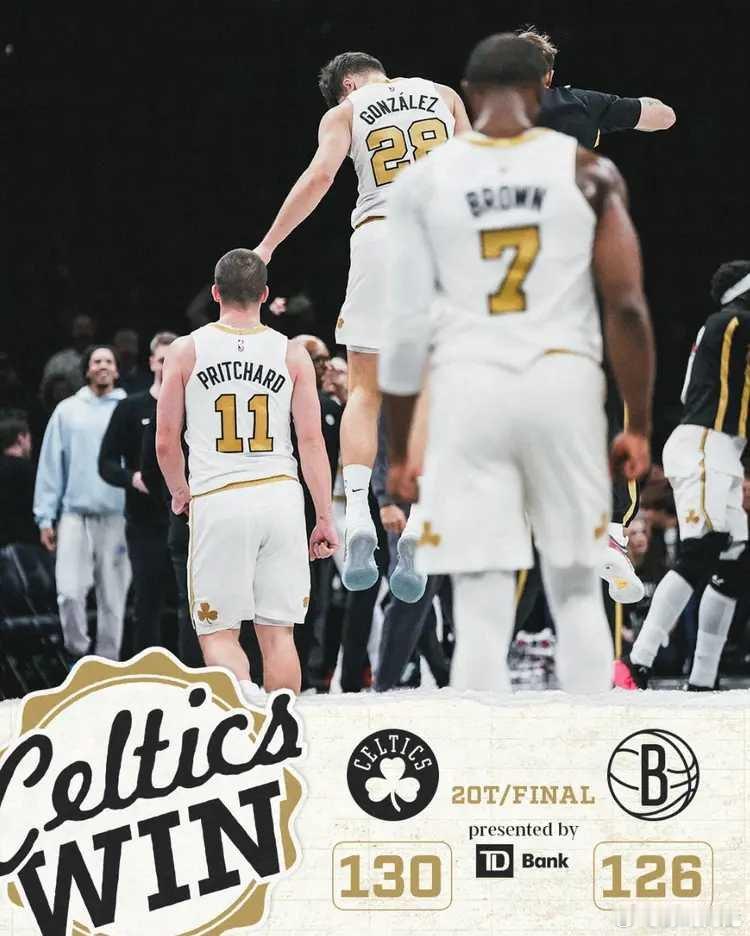 北京时间1月24日，绿凯鏖战双加时130-126逆转篮网拿到二连胜。这场比赛绿凯