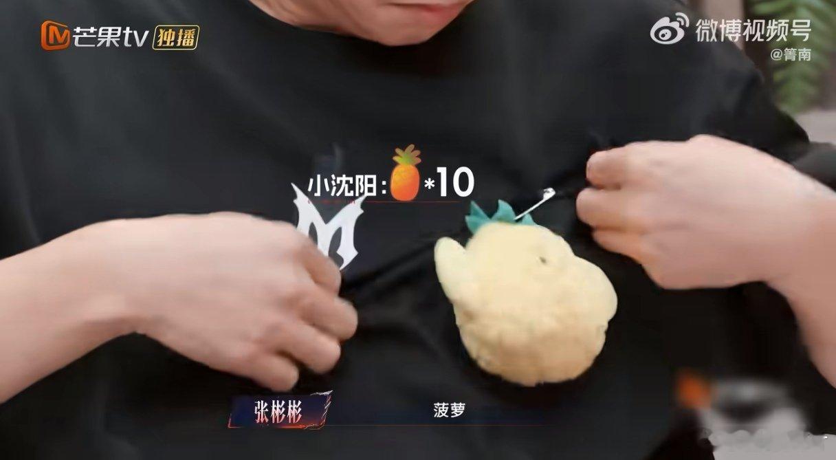 张彬彬让水果痛失本名披荆斩棘 张彬彬的水果辨识能力太有梗，节目里挨个认错嘉宾带来
