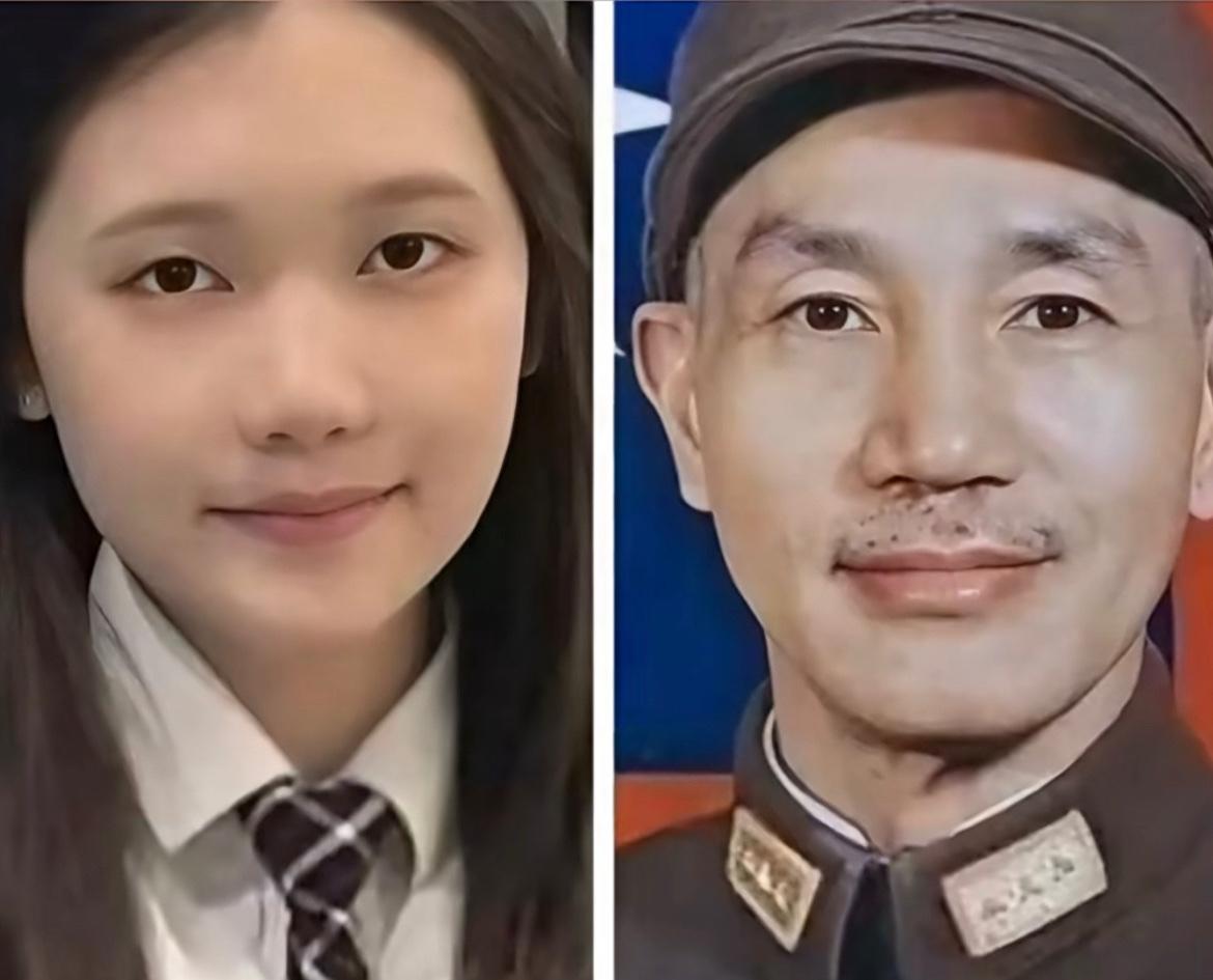 蒋家第五代成员蒋得聆，容貌神似年轻时的蒋介石，文雅而有气质，在2023年10月宋