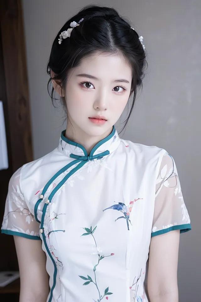 #旗袍美女，旗袍穿搭分享推荐#