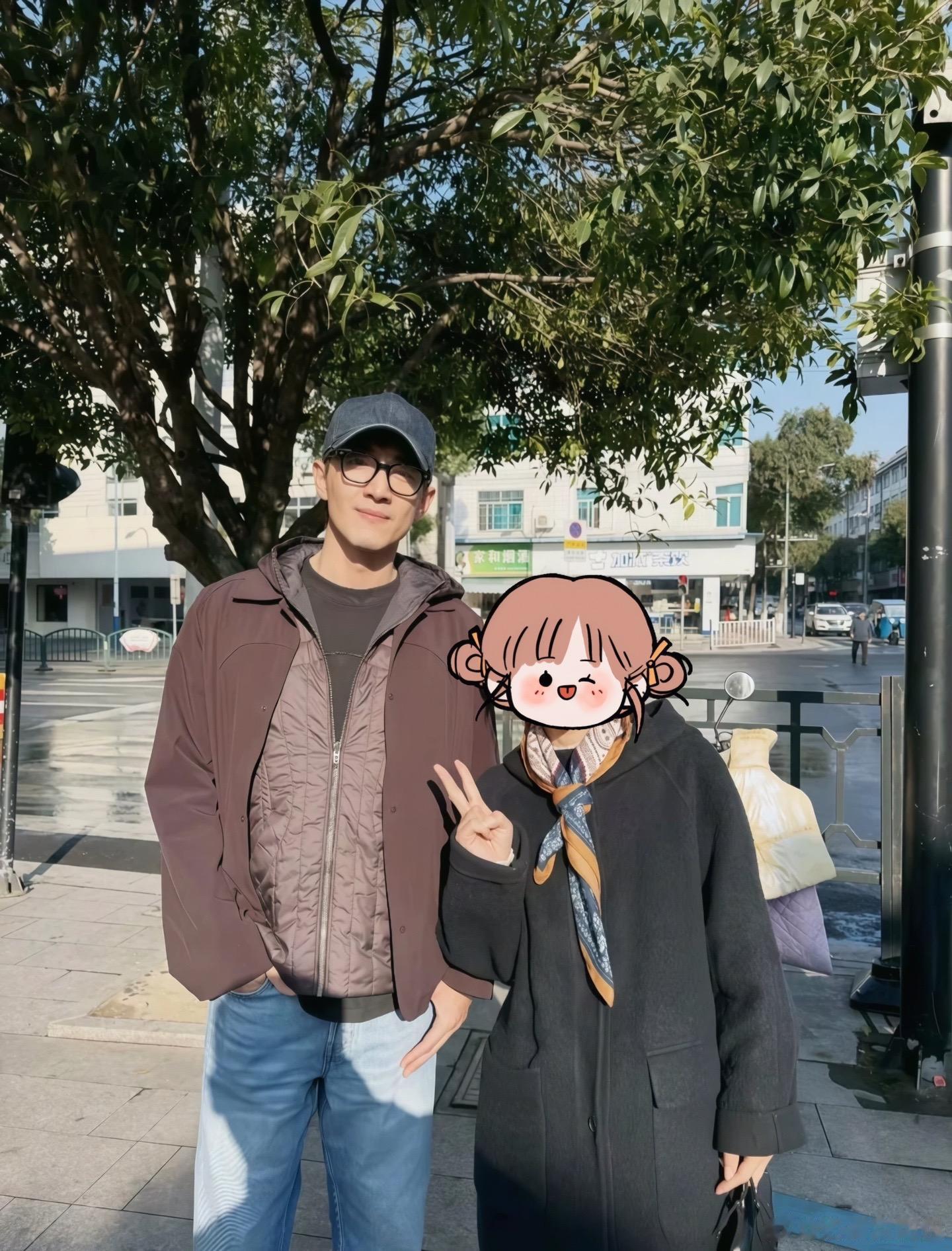 今天休息出来就被路人偶遇了