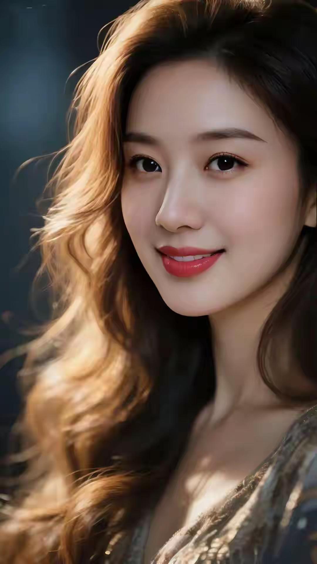 温柔甜美的微笑，散发着自然的光彩✨🍀🌹