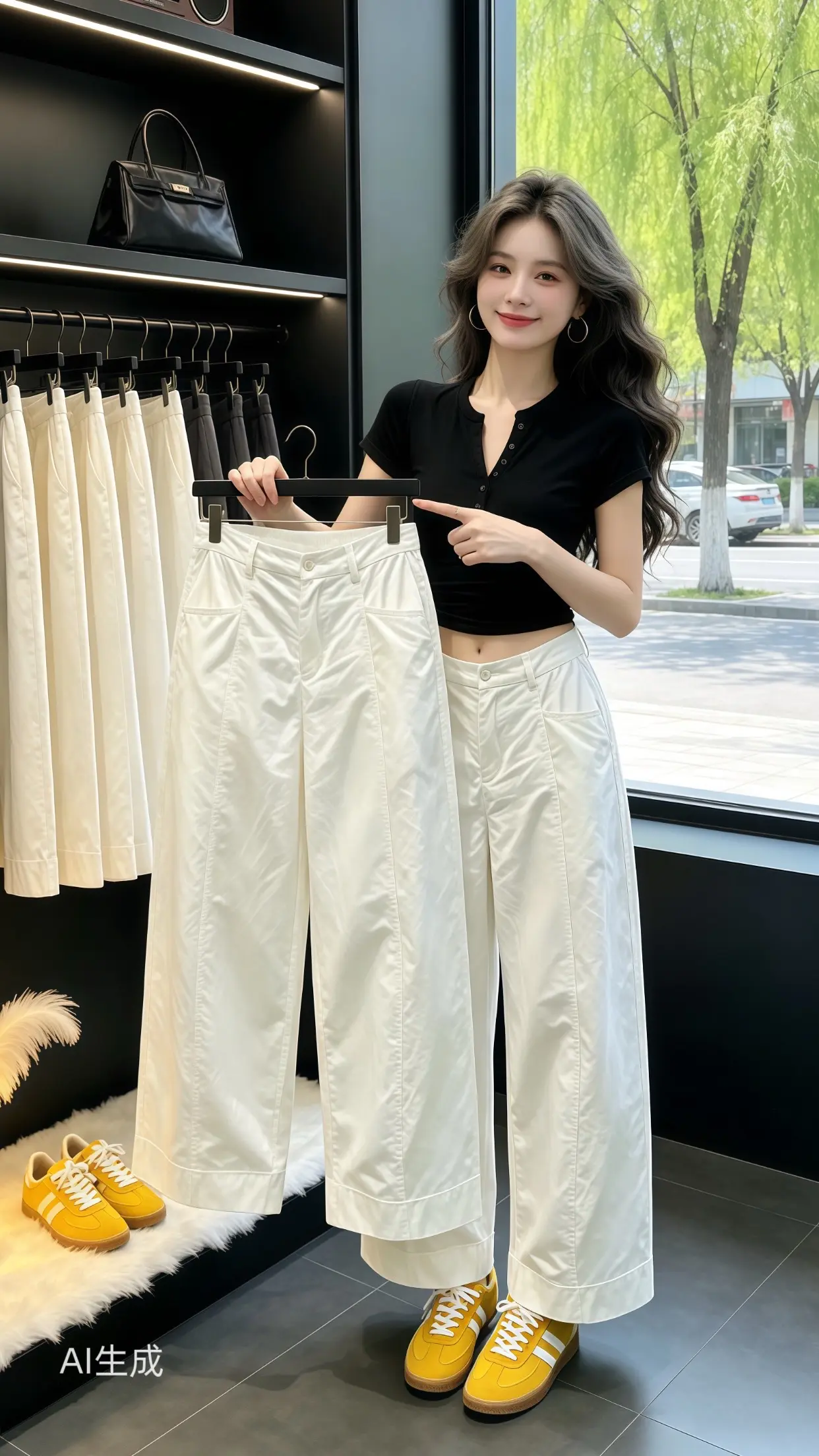万能百搭白裤子穿出你的自信 夏季慵懒神裤 夏季穿搭 一眼就爱上的神裤 ...