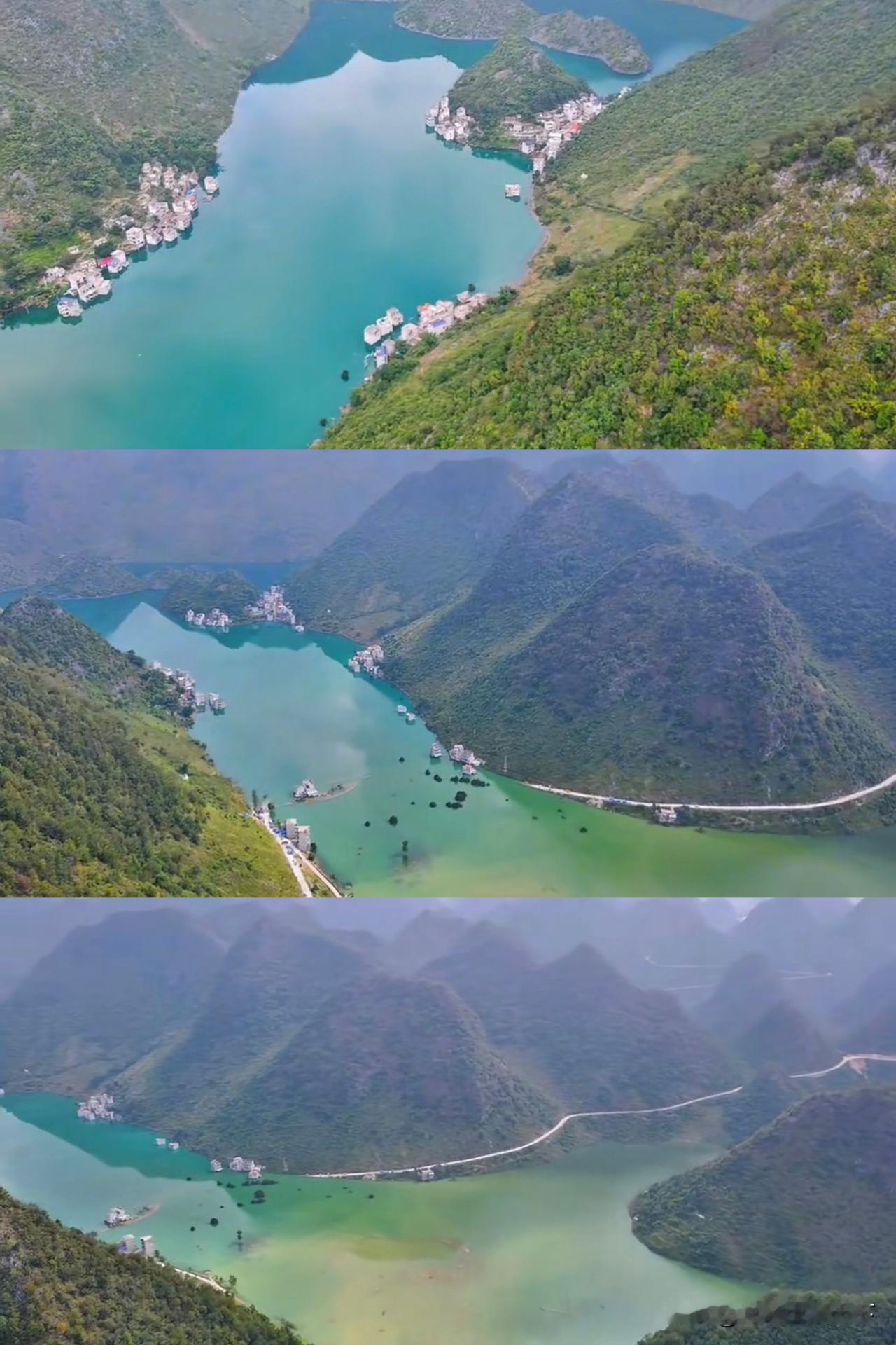 太难了，美丽家园直接变泡水家园，百色洪水过去好多天了，但是水却没有退去，村民的家