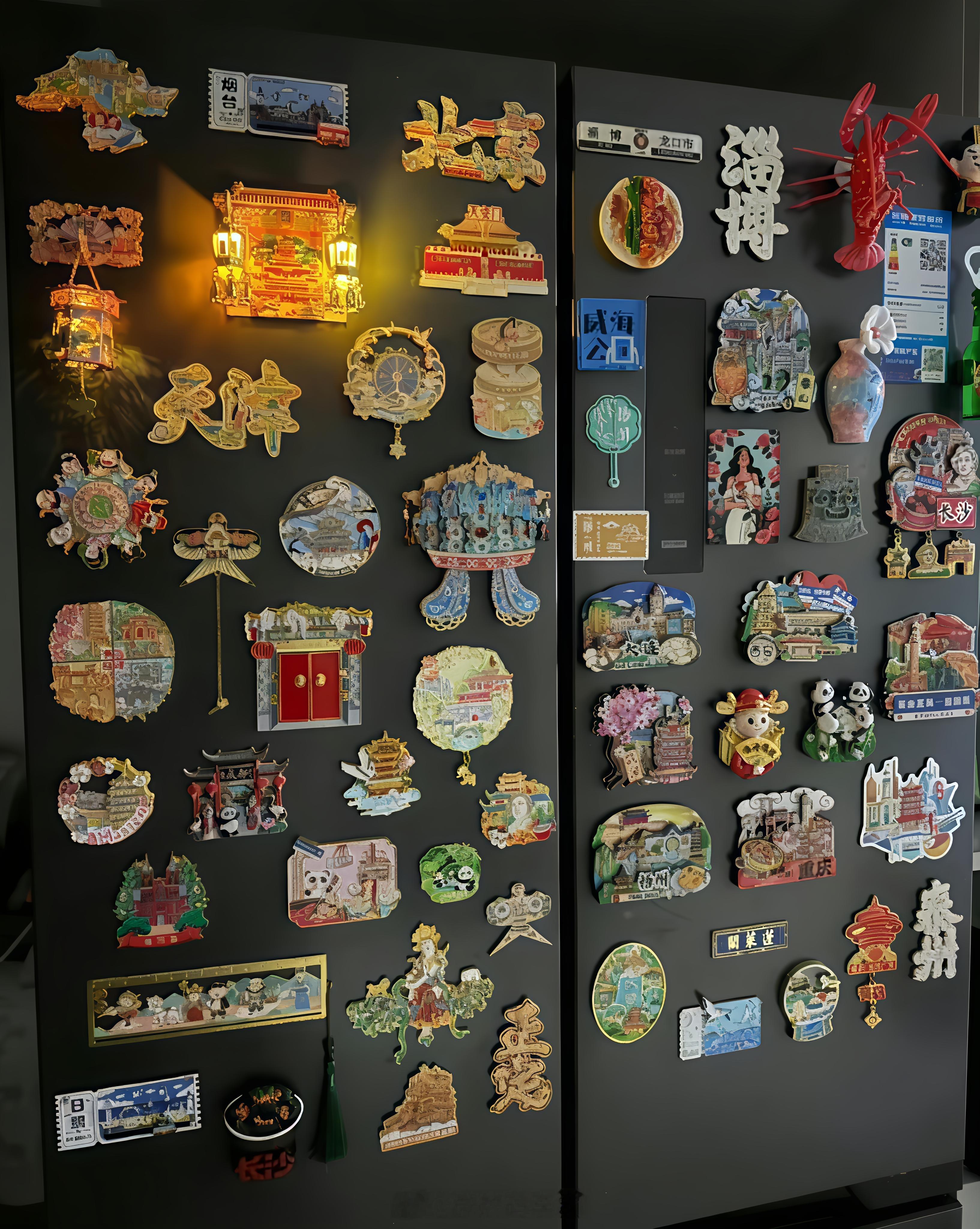 现在冰箱贴发展成这样了吗现在的冰箱贴，好看是真的好看，贵也是真的贵，理性消费吧，