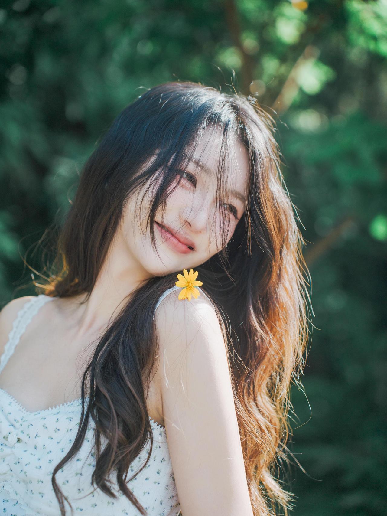 文艺风台妹，笑靥如花！