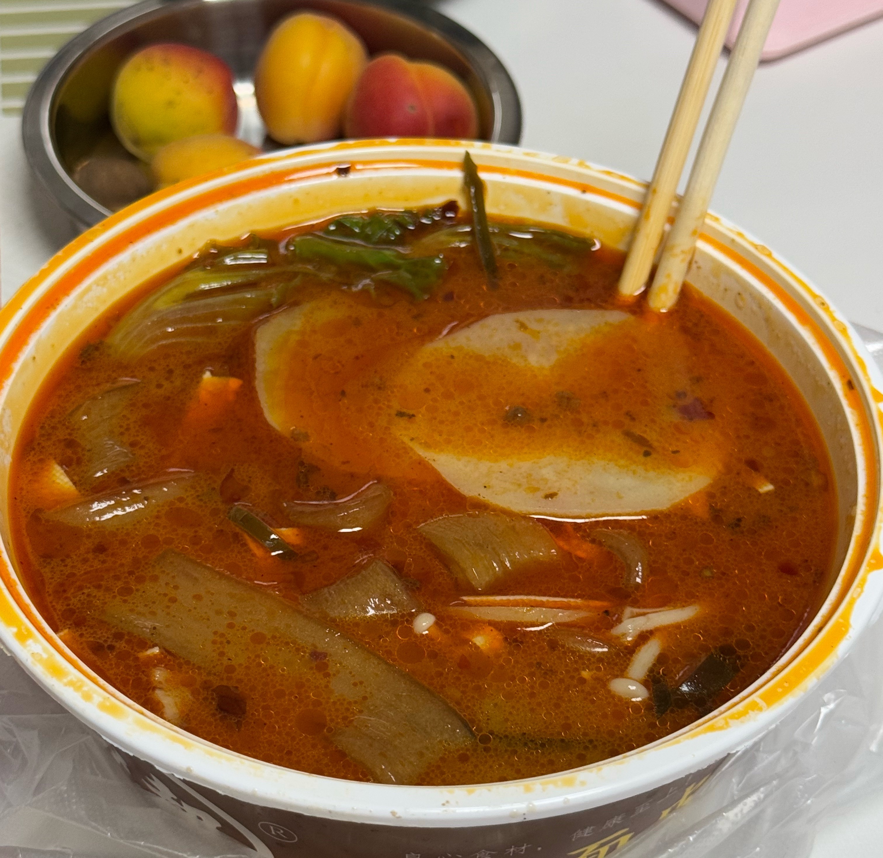 半夜的麻辣烫就是如此美味