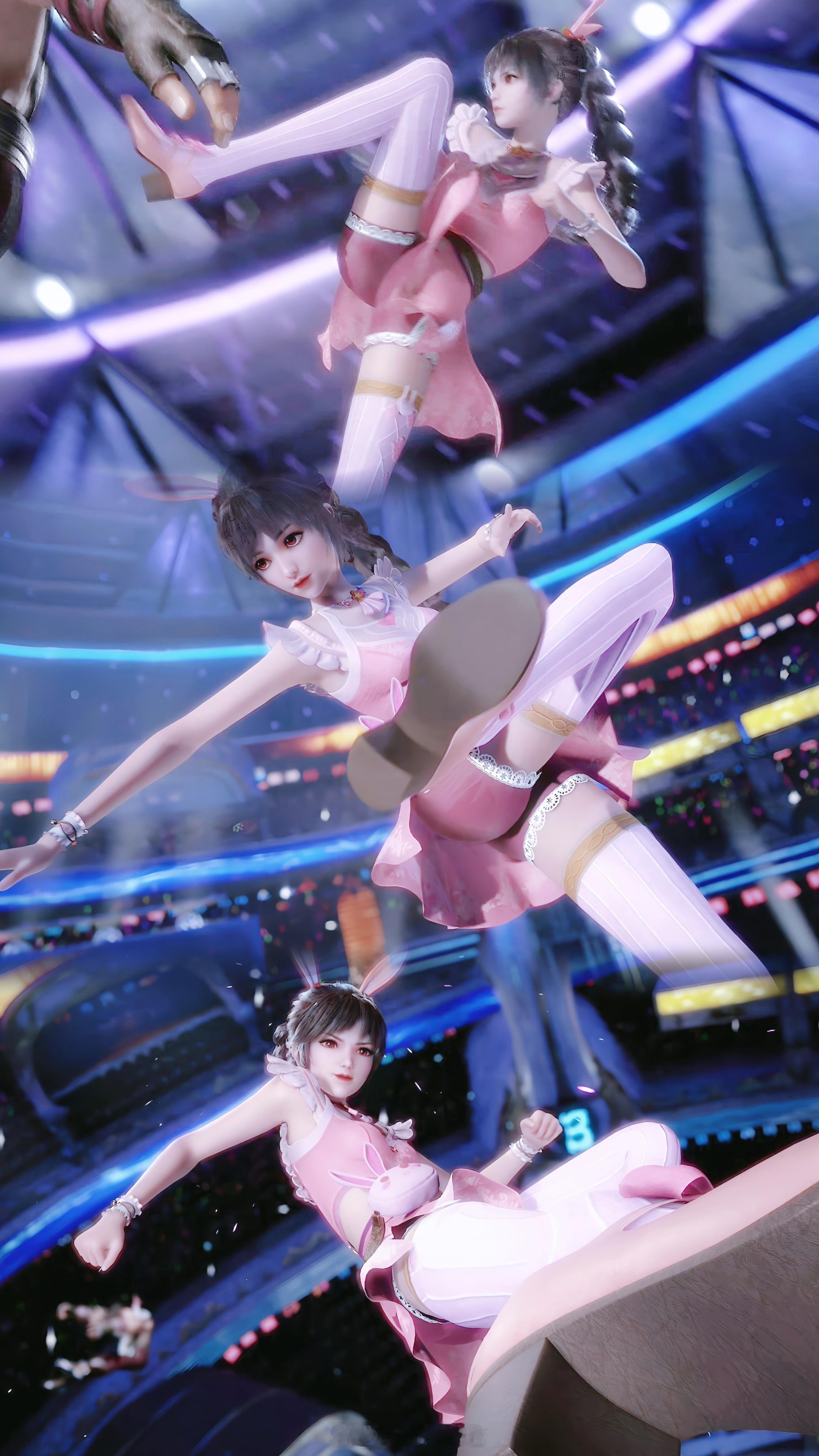 #斗罗大陆小舞#♡#小舞# 女朋友的飞踢太酷啦！太帅啦！[awsl] ​​​
