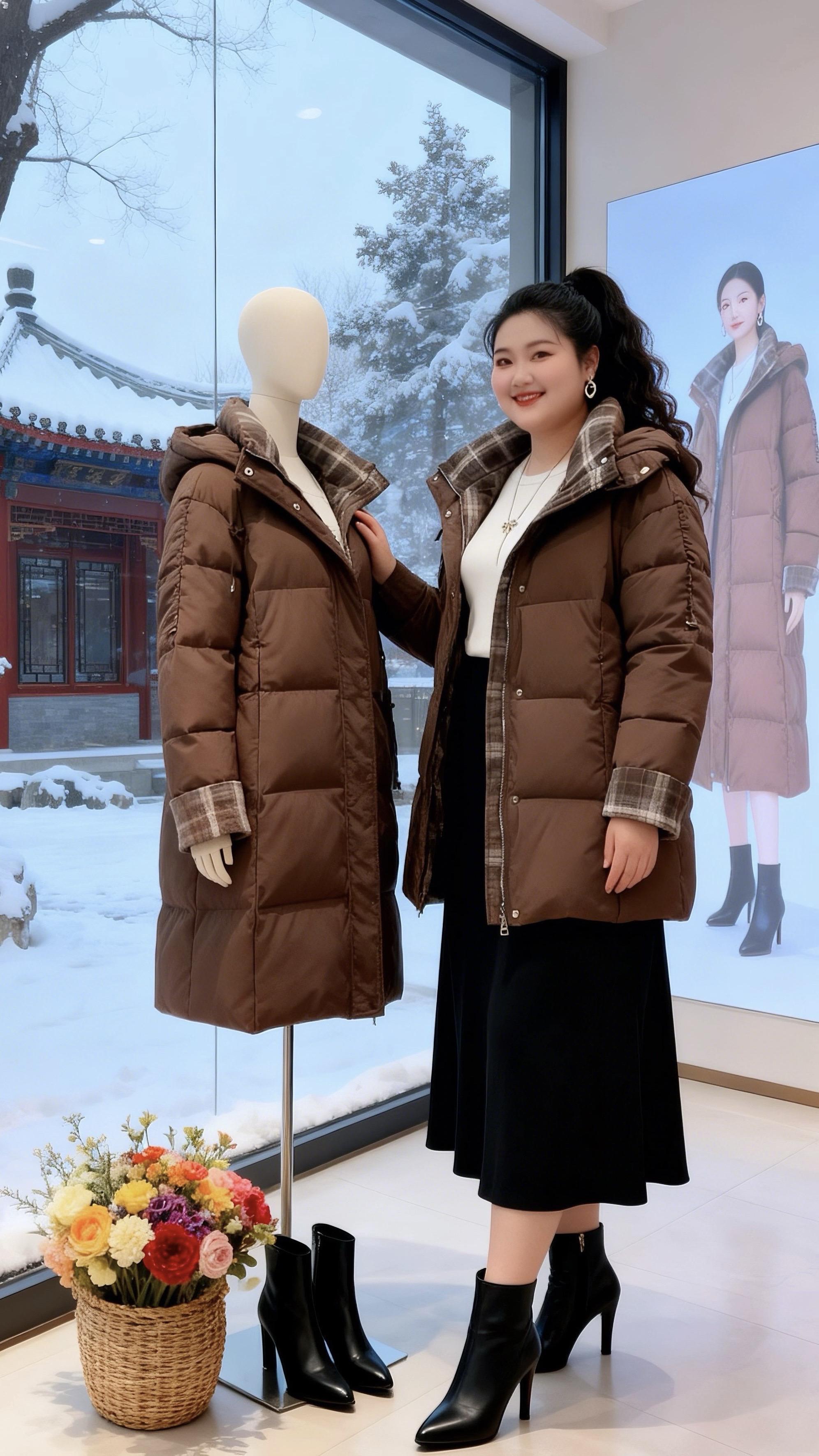 新中式套装 复古穿搭大码女装老钱风穿搭承包新年高级感年底微胖女生体面穿搭